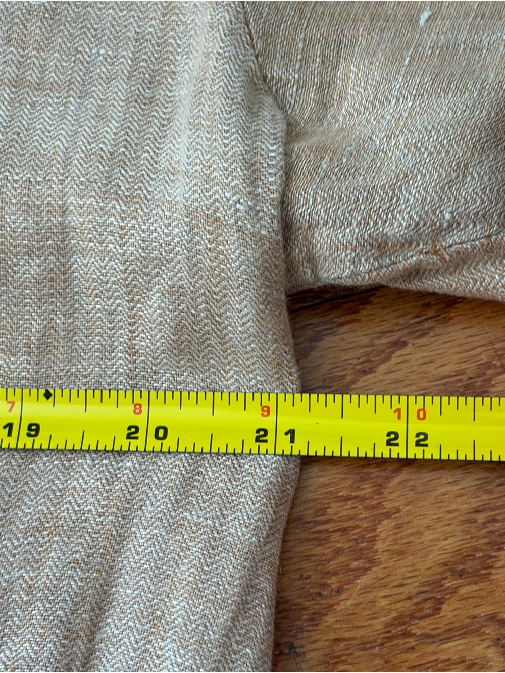 Rare Vintage FLAX Engelhart 100% Linen Farmhouse Jumper Dress M Boho Lagenlook - Picture 8 of 11